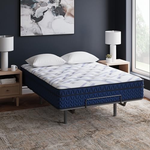 Signature Design by Ashley Limited Edition Firm 12 Inch Hybrid Mattress with Gel Memory Foam and Edge Support for Cool Sleep and Pressure Relief, Twin