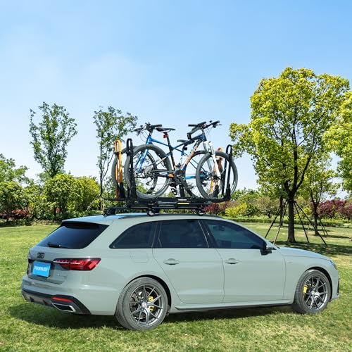 TOOENJOY Elevate Lift Assist Roof Rack, SUV Bike Kayak Carrier Elevating Assist Camping Multiple Loading