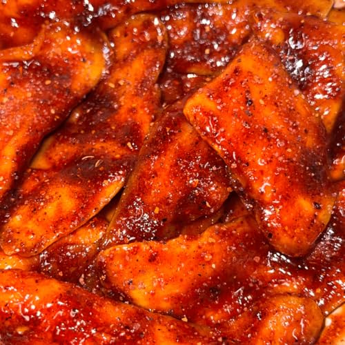 Chilitos Sweet, Sour & Spicy Chamoy Candy - Mexican Gummy Candy & Chamoy Gushers for All Ages, Authentic Dulces Mexicanos Enchilados as Seen on TikTok! (6 oz Bag, Chamoy Dried Mango)