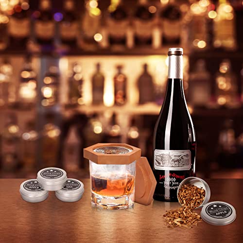 Mens Gifts for Christmas - Whiskey Cocktail Smoker Kit with Torch, Christmas Funny Gifts for Men Husband, Smoked Bourbon Kit, Birthday Anniversary Unique Gift for Him, Cool Stocking Stuffers for Xmas