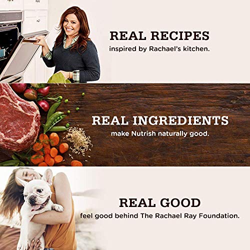 Rachael Ray Nutrish Turkey Bites Real Meat Grain Free Dog Treats, Turkey Recipe with Hickory Smoked Bacon Flavor, 12 Ounces (Packaging May Vary)