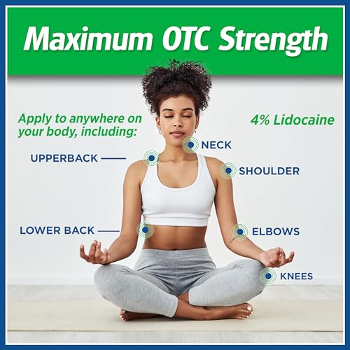 Salonpas Gel-Patch, for Back, Neck, Shoulder, Knee Pain and Muscle Soreness, 6 count