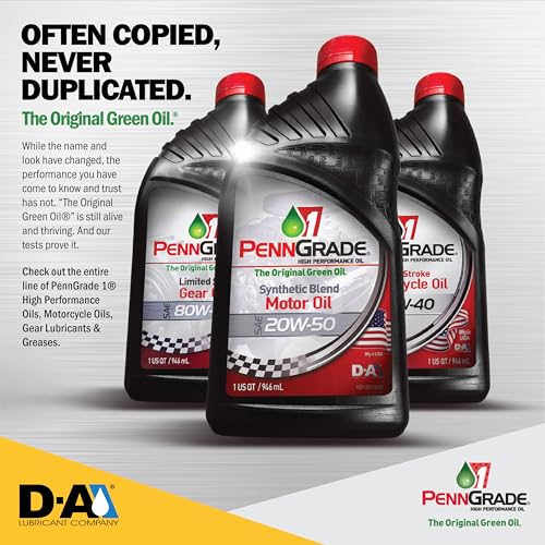 PENN GRADE 1, 71156, Monograde High Performance Oil SAE 50, 1 Quart