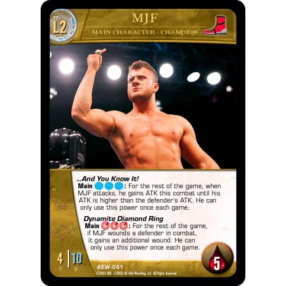 Upper Deck Vs. System® 2PCG®: AEW (All Elite Wrestling)