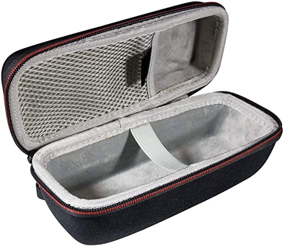 JBL Flip 6 - Waterproof Portable Bluetooth Speaker, Powerful Sound and deep bass, IPX7 Waterproof, 12 Hours of Playtime with Megen Hardshell Case - Gray