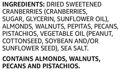 Amazon Brand - Happy Belly Cranberry & Nuts, Trail Mix, 1 pound (Pack of 1)