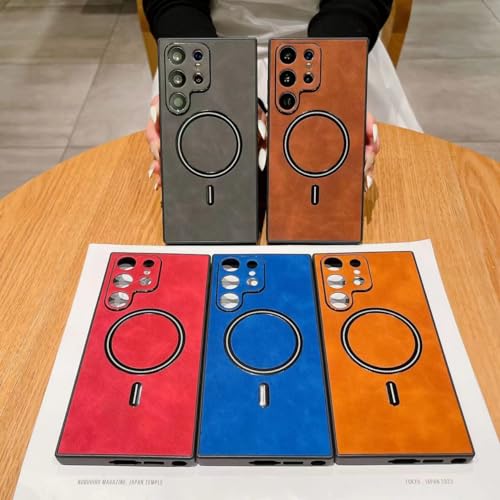 XLHLKP Case for Samsung Galaxy S24 Ultra, Designed for Samsung S24 Ultra Cases with Camera & Phone Protection,Samsung S24 Ultra Phone Cover (Black)