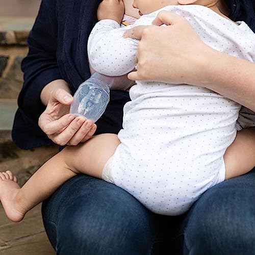 Haakaa Manual Breast Pump with Base 4 Fl Oz/100ml+Lid (Blush), Gen.2