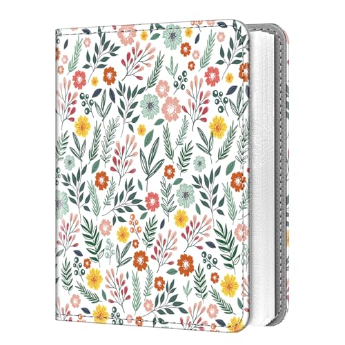 Fintie Instax Mini Photo Album for 2x3-Inch Film - 104 Pockets Small Albums for Fujifilm Instax Mini 12/11/99/40/7+/EVO/LiPlay/Link 3-2-1 Instant Camera/Polaroid Hi-Print Printer, Spring Bloom