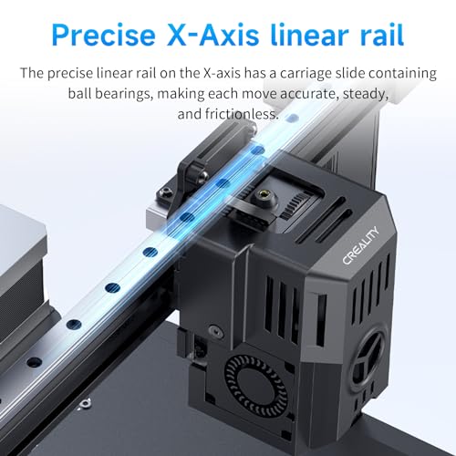 Creality Ender 3 V3 3D Printers, 600mm/s High Speed Printing Machine with Core XZ, Dual-Gear Direct Extruder, 60W 300℃ Hotend, Auto-Leveling DIY 3D Printer 8.66x8.66x9.84 inch