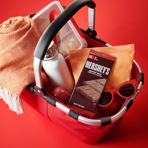 HERSHEY'S SPECIAL DARK Mildly Sweet Chocolate XL, Candy Bars, 4.25 oz (12 Count, 16 Pieces)