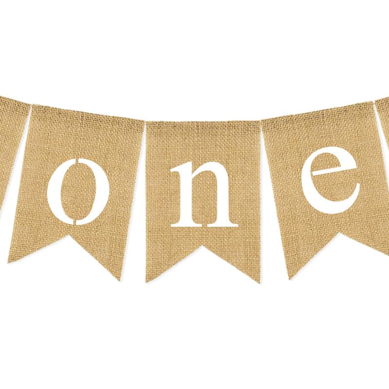 Sweet One Banner, Ice Cream First Birthday Banner,Baby Shower Burlap Banner Decoration,1st Birthday Party Decorations (Candy Blue Ice Cream)
