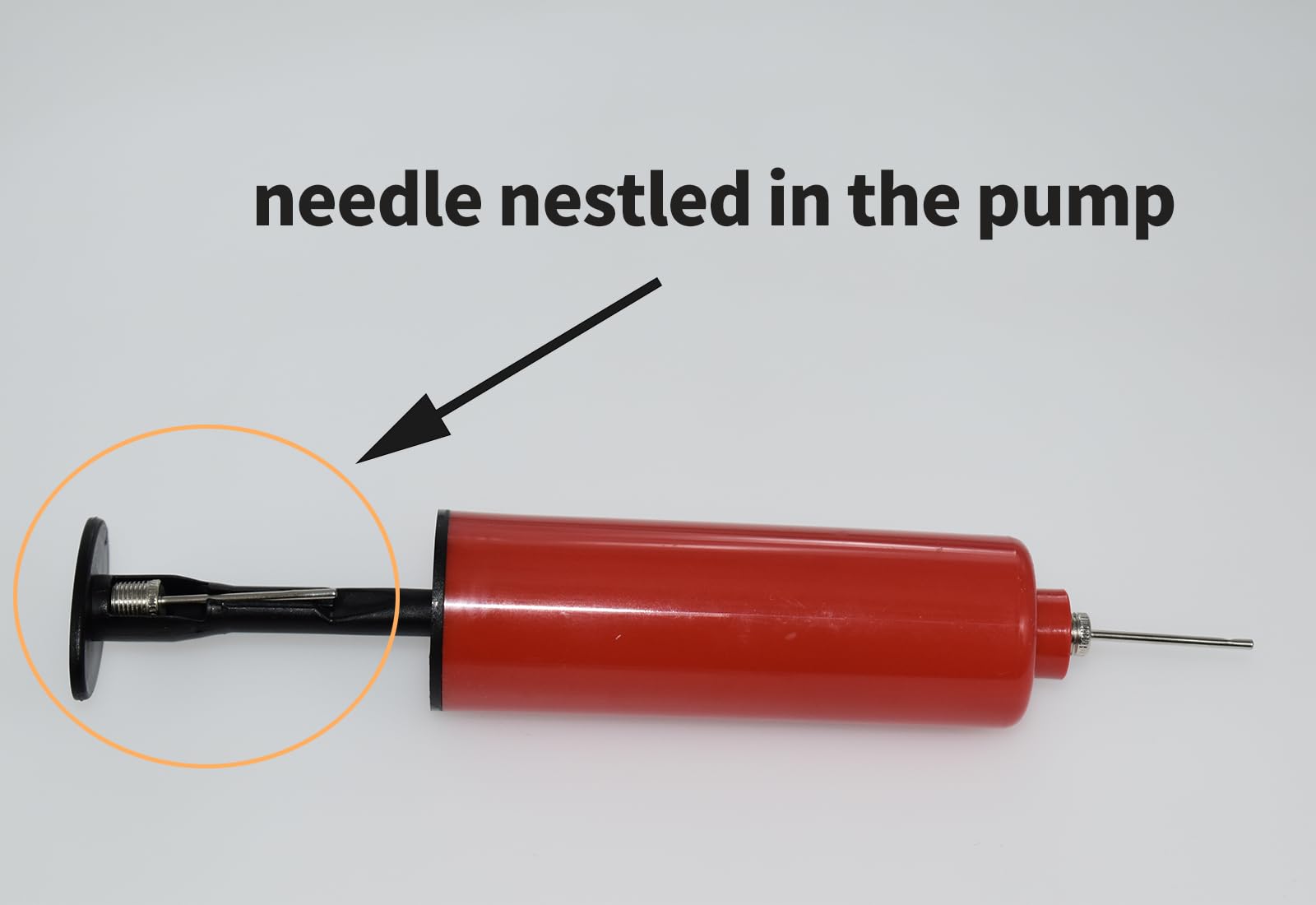 CIZEBO Ball Pump for Sports Balls with 10 Needles, Air Pump for Basketball Soccer Exercise Ball, 1 Ball Pump +10 Needles +1 Extension Hose+1 Multi Connector