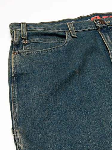 Dickies mens Flex Carpenter Denim Jeans, Stonewashed Indigo Blue, 36W x 34L US