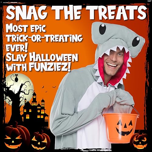 Funziez! Narwhal Costume -Adult Costume - One Piece Animal Pajama