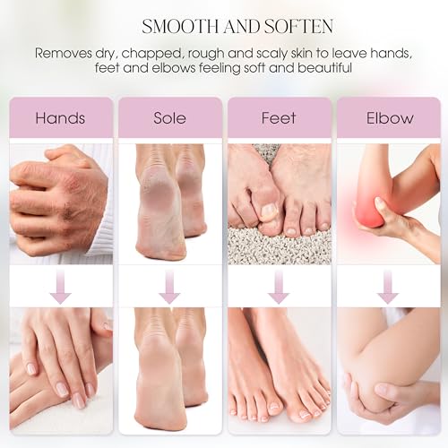 Achzzy Paraffin Wax Machine for Hands and Feet, 4000ml Paraffin Bath, Paraffin Wax Warmer with Refills, Nourishing and Moisturizing, Professional-Grade Spa Treatment for Soft and Smooth Skin (Purple)