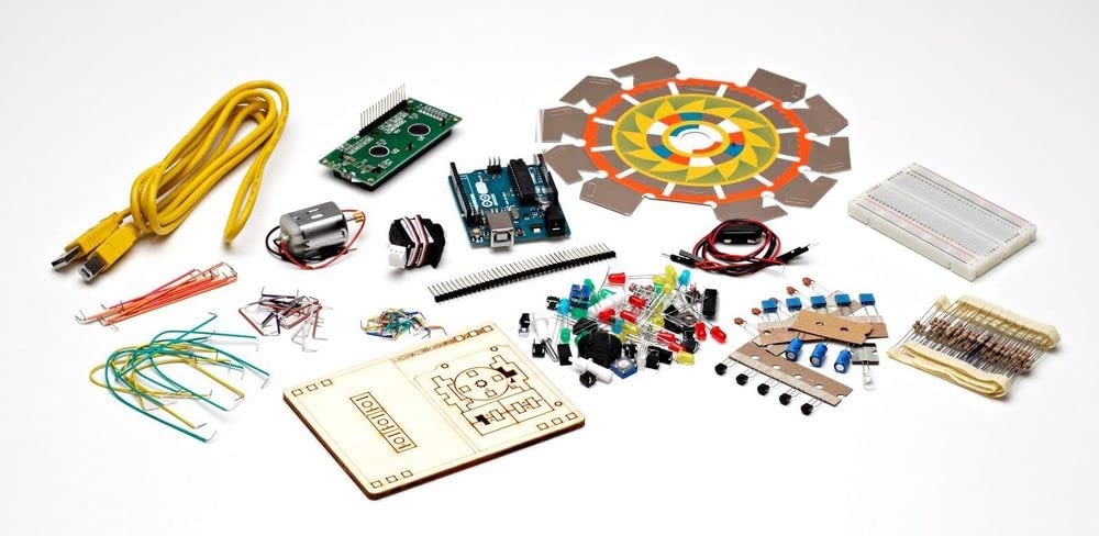 Arduino The Official Starter Kit Deluxe Bundle with Make: Getting Started The Open Source Electronics Prototyping Platform 3rd Edition Book