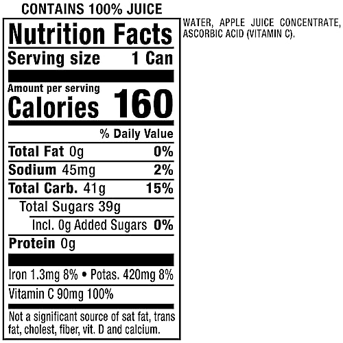 Mott's 100% Original Apple Juice, 11.5 fl oz can