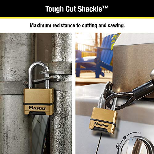 Master Lock Indoor & Outdoor Combination Locks with Weatherproof Padlocks
