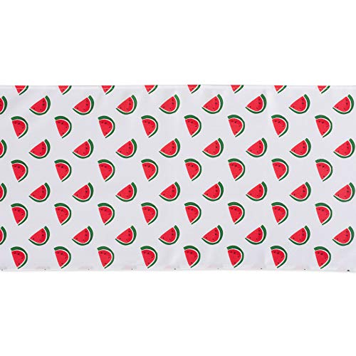 DII Watermelon Outdoor Tabletop Collection, Stain Resistant & Waterproof, Table Runner, 14x72