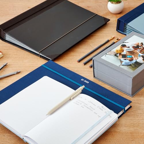 Savor | The Folio Document Organizer™ | Custom Dyed Cloth Bound Expanding File Folder for Important Papers, Emergency Binder, Birth Certificates, Social Security Cards, Passports, Photos, and Letters…