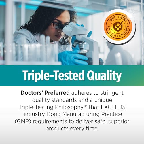DOCTORS' PREFERRED Clinical-Grade OcuGold with Lutein and Zeaxanthin, Bilberry, Saffron for Macula & Retina Health, Digital Eye Strain, Eye Fatigue and Visual Performance - 30 Vegan Capsules