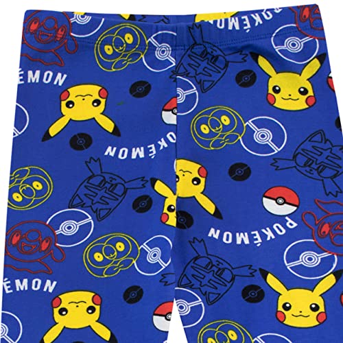 Pokemon Boys' Pikachu Pajamas Size 6 Blue