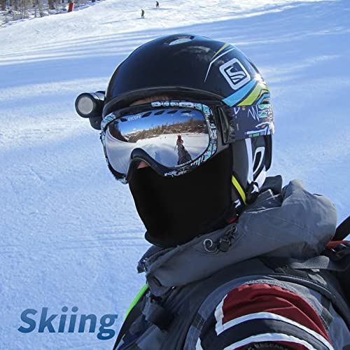 YESLIFE Purple UPF 50+ Balaclava Ski Mask, Motorcycle UV Protector, Motorcycle Helmets Face Mask for Men and Women