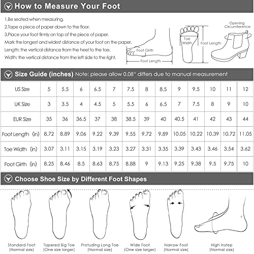 DREAM PAIRS Women's Stomp Red High Heel Ankle Bootie Size 10 B(M) US