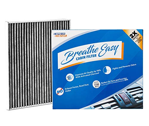 Spearhead Odor Defense Breathe Easy Cabin Filter | Fits 15-24 F-150, 22-24 F-150 Lightning, 17-24 F-250/350, 18-24 Expedition, 18-24 Navigator | Up to 25% Longer Lasting w/Activated Carbon (BE-150)