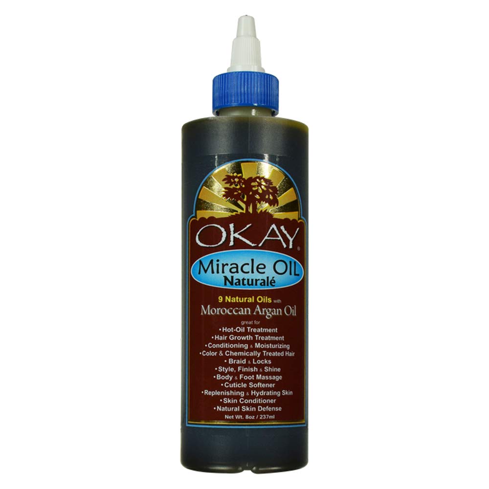 OKAY MIRACLE OIL NATURALE 8oz / 237ml