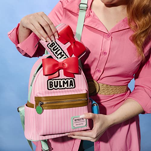 Loungefly Backpack Dragon Ball Bulma - Backpack - Cute Collectable Bag - Gift Idea - Official Merchandise - for Boys, Girls Men and Women - Anime Fans
