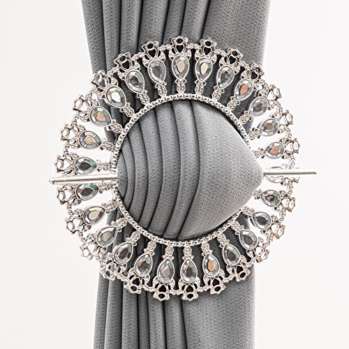 Curtain Tiebacks Classical Elegance Resin Panel Holdback Set of 2 (classics2)