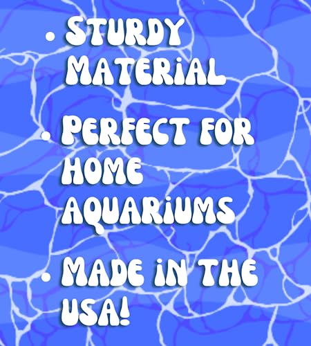 Chatelet Aquarium Underground Tunnel | Fish & Shrimp Hideout for Aquariums | Unique Underground Viewing Tunnel | Made in USA (Black)