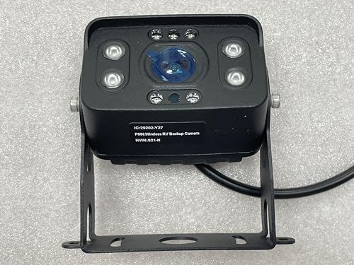 RV Backup Camera Wireless Easy Setup: for Furrion Pre-Wired Mount Integrated Kit 7'' Touch Key Monitor Recording HD 1080P Aluminum Durable Trailer Camper Rear View Camera 4 Channels DoHonest S21