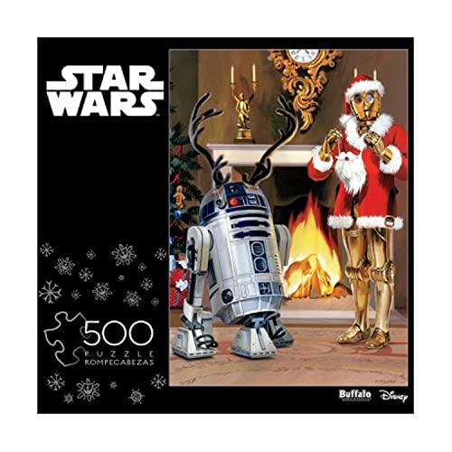 Buffalo Games - Star Wars - Star Wars™ “All I Want for Christmas is R2” - 500 Piece Jigsaw Puzzle for Adults Challenging Puzzle Perfect for Game Nights