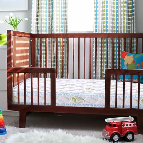 Letmxiu Premium 5" Crib Mattress and Toddler Mattress, Dual-Sided and Firm Toddler Bed Mattress, Hypoallergenic Toddler Mattress for Toddler Bed, Non-Toxic Fits Standard Crib and Toddler Bed