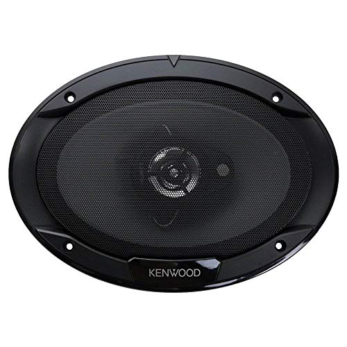 Kenwood KFC-6966S 6 x 9 Inch 400-Watt 3-Way Flush Mount Coaxial Car Speaker Easy Installation - Pair
