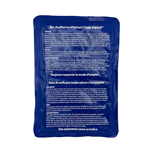 Dr. Brown's Infant Gripebelt for Colic Relief, Heated Tummy Wrap, Baby Swaddling Belt for Gas Relief, Natural Relief for Upset Stomach in Babies and Toddlers, Panda, 0-3m
