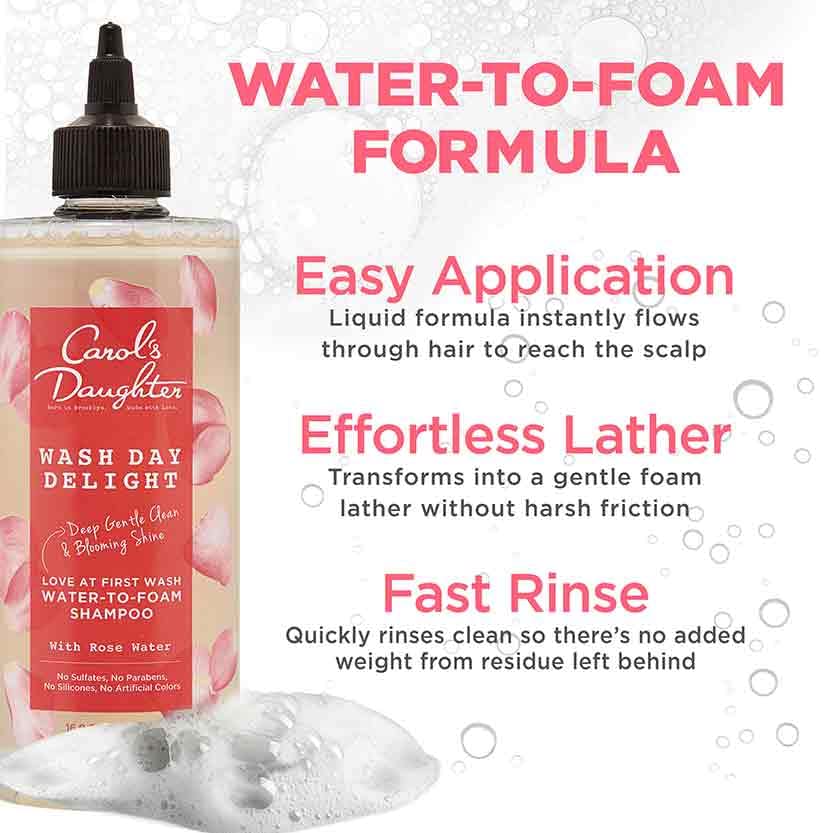 Carol's Daughter Detangling Jelly-to-Cream Conditioner With Glycerin and Rose Water, Moisturizing Conditioner for Curly Hair Paraben Free for Moisture, Hydration, and Shine, Curl 20 Oz