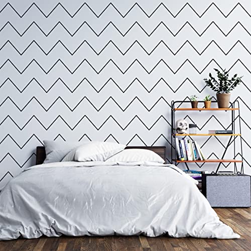 Black Trim Molding, Peel and Stick Mirror Border Design, Flexible Wall Ceiling Floor Cabinet Tile Edge Moulding, 5m x 0.66cm