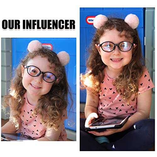 DUCO Blue Light Blocking Glasses for Kids Boys Girls Gaming Computer Glasses for Kids Age 5-10 K026