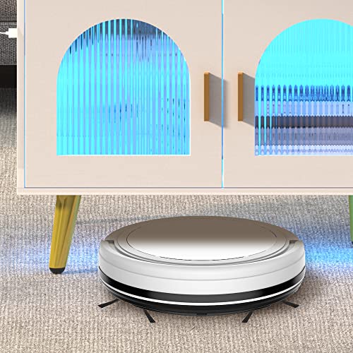LVSOMT Black Coffee Table with LED Lights, Modern Center Table with Charging Station, High Glossy Accent Furniture for Living Room