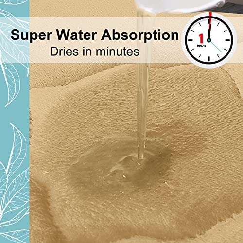 OLANLY Memory Foam Bath Mat Rug 30x20, Ultra Soft Non Slip and Absorbent Bathroom Rug, Machine Wash Dry, Comfortable, Thick Bath Rug Carpet for Bathroom Floor, Tub and Shower, Royal Blue