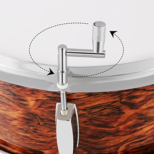 EASTROCK Drum Key Drill Bit Drum Tuning Key 3pcs Drum Key Percussion Tunner Tool for Drum Accessories