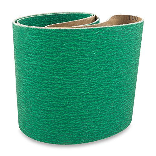 Red Label Abrasives 6 X 48 Inch 24 Grit Metal Grinding Zirconia Sanding Belts, 2 Pack