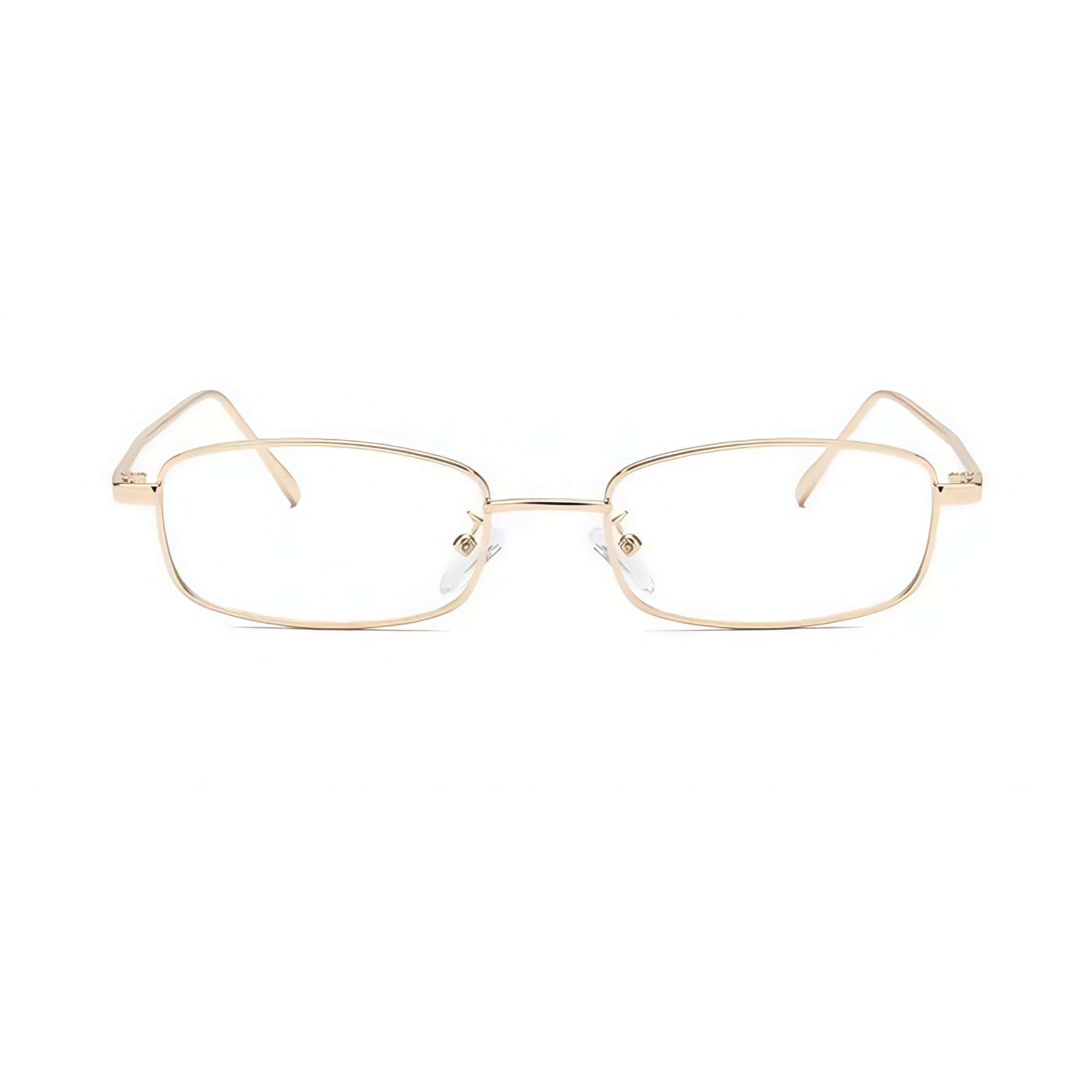 BOBUXLIIN Square Fake Glasses Fashion Non Prescription Clear Glasses for Women Glasses Frame Trendy Accessories