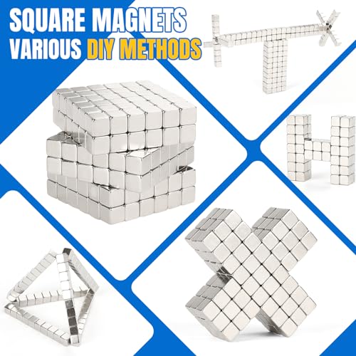 LOVIMAG Rare Earth Magnets, Small Magnets for Fridge, Whiteboard, Science, Crafts, DIY, Office and Locker Magnets-24pack