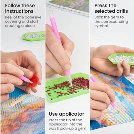 QUITEDEW Bird Diamond Painting Kits for Adults, Animal Diamond Art Kits, 5D Diamond Painting for Beginners with Home Wall Decor and Gift 12x16 Inch…