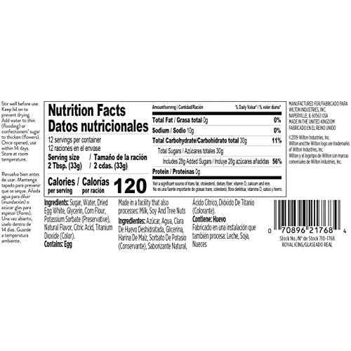 Wilton Ready-To-Use Royal Icing 14 Oz, White